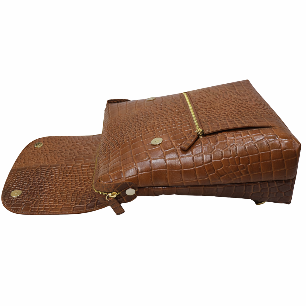 Croco Brown