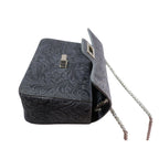 Sling bag textured gray