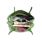 Satchel handbags Green