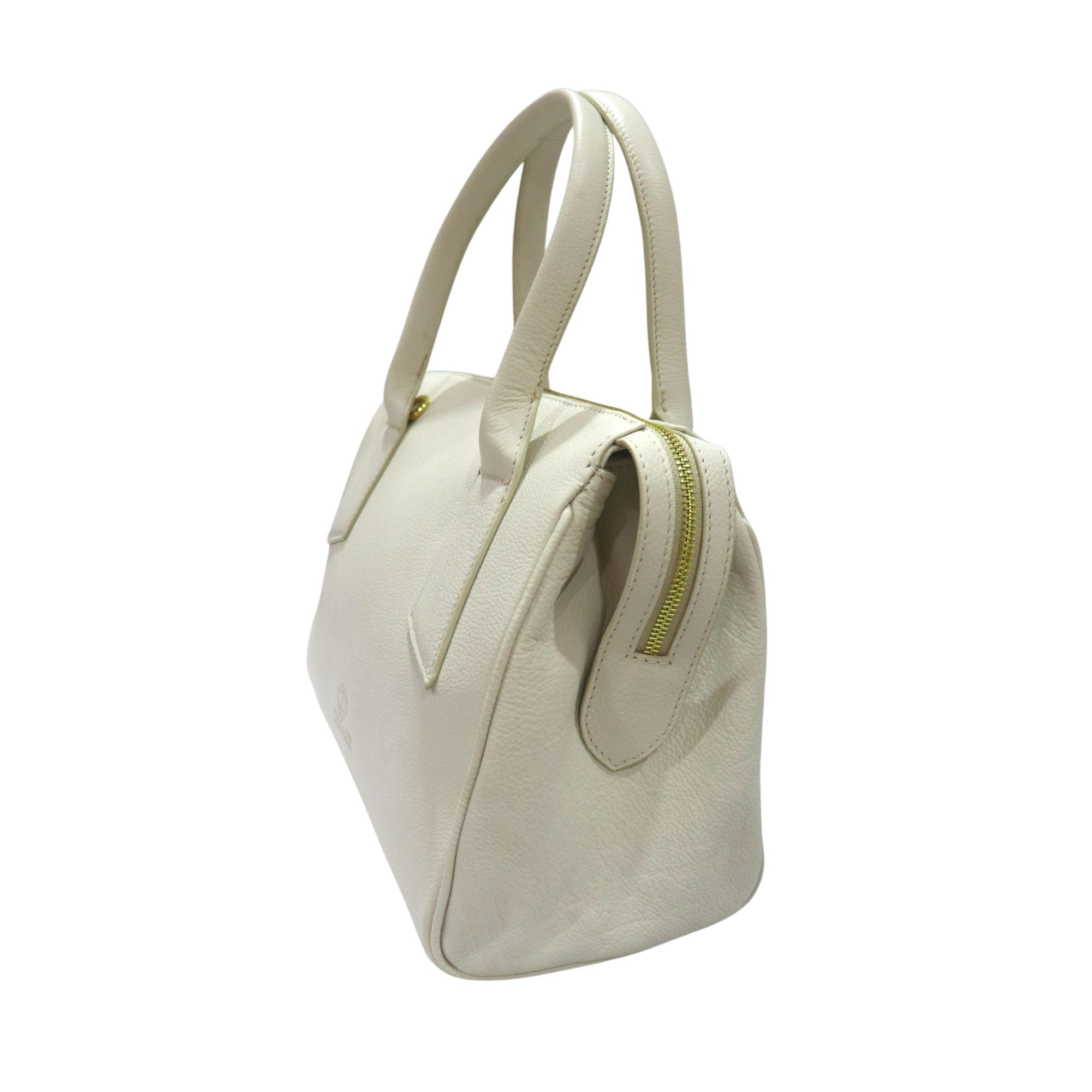 Satchel handbags Beige